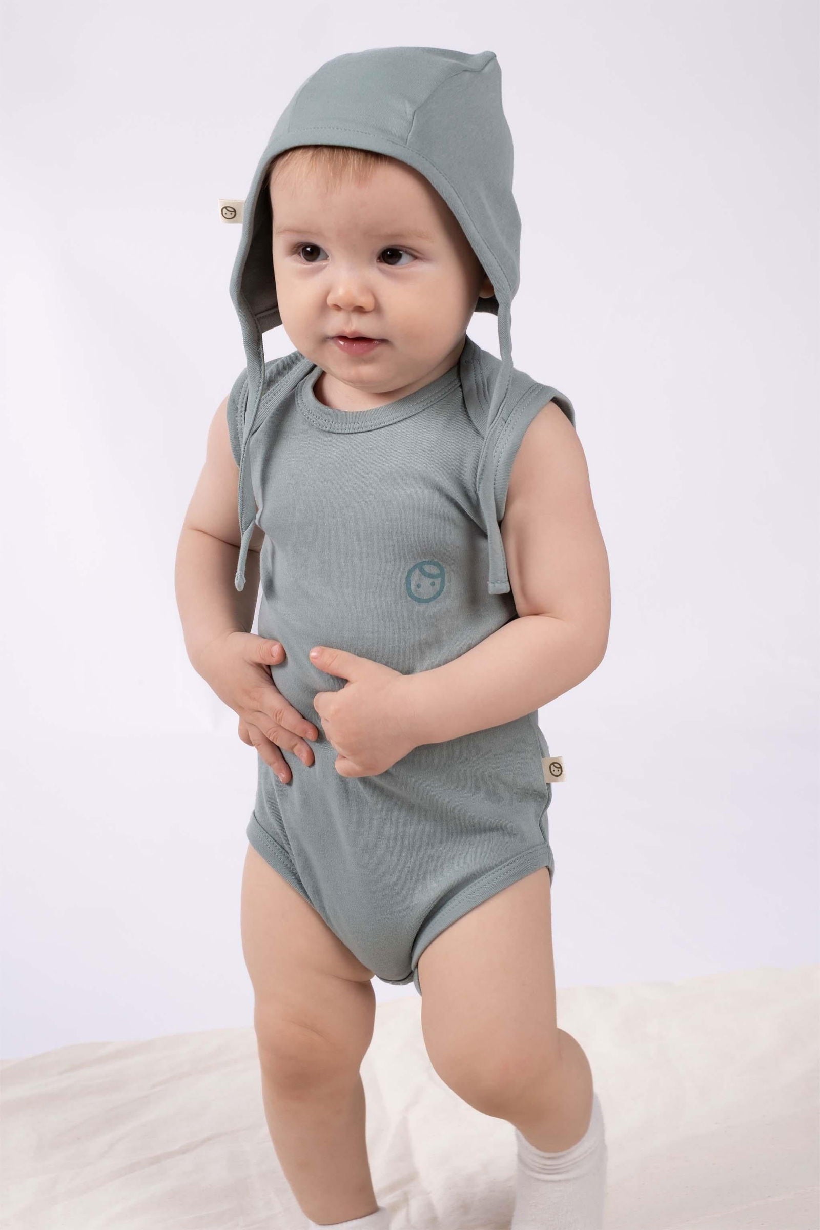 3' lü Çıtçıtlı Atlet Organik Pamuk Body Seti Animal Desenli - Riki Baby&Kids