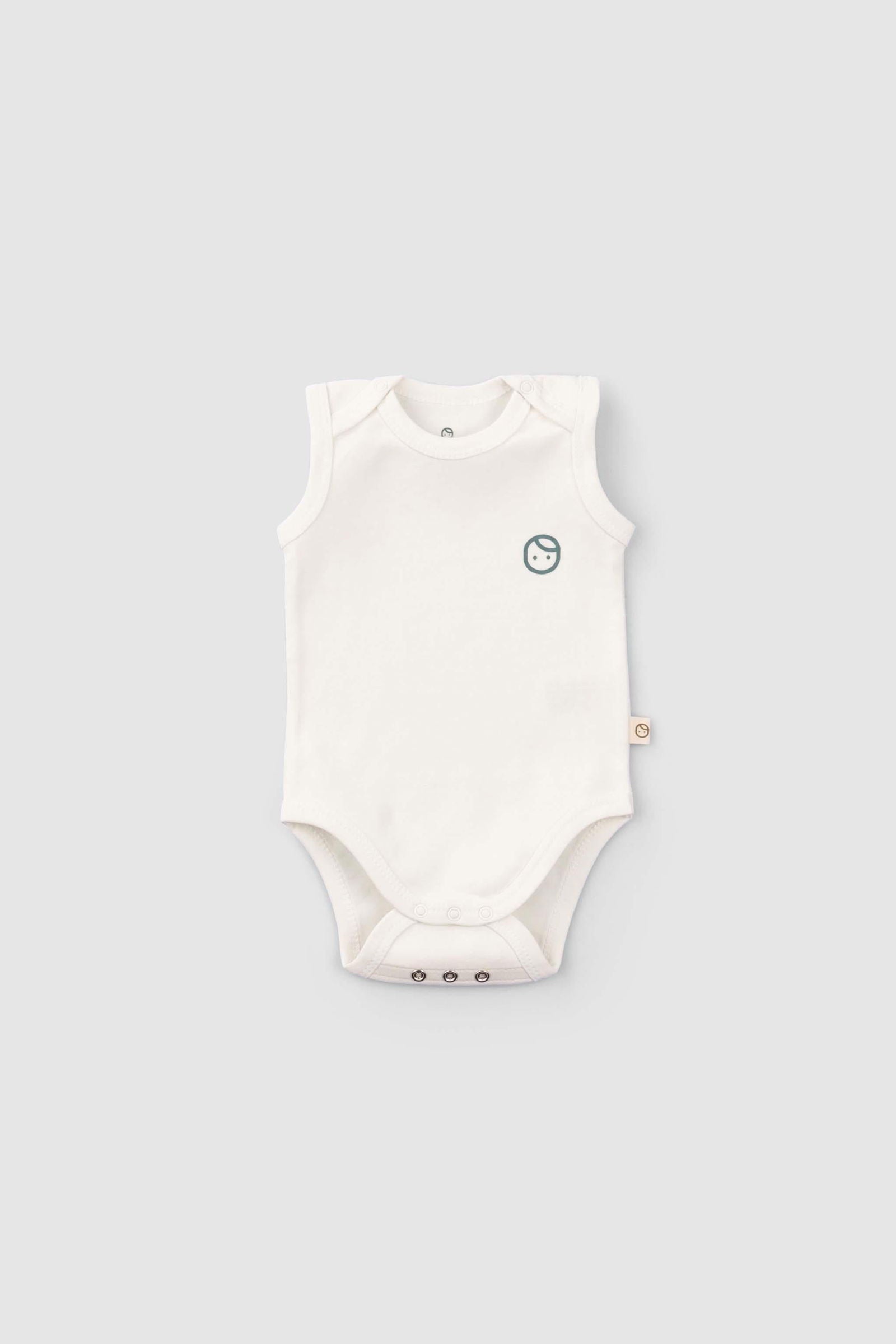 3' lü Çıtçıtlı Atlet Organik Pamuk Body Seti Animal Desenli - Riki Baby&Kids