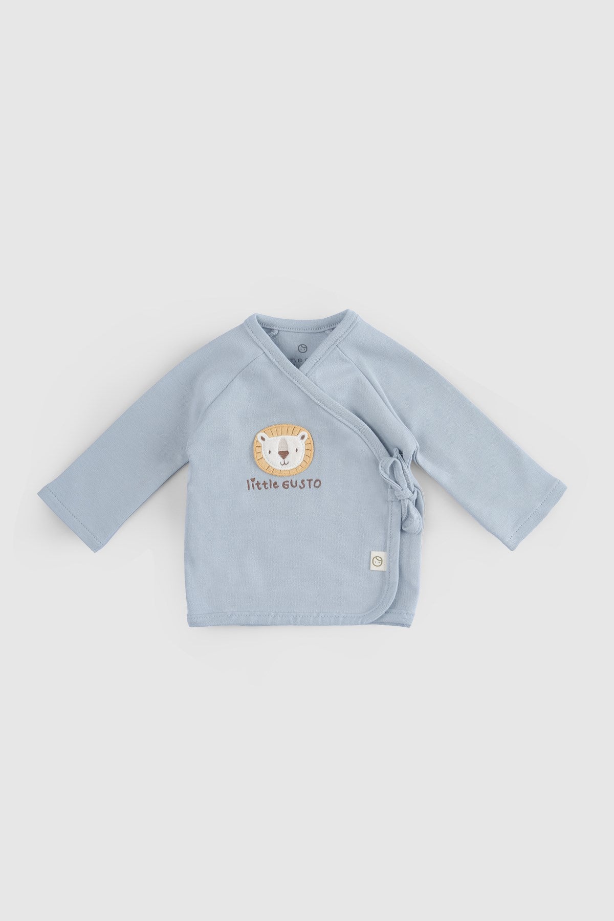 Organik Pamuk 10'lu Mavi Hastane Çıkış Seti - Riki Baby&Kids