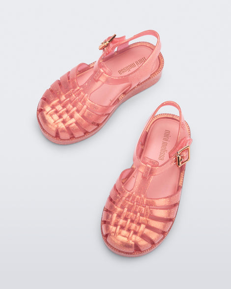 Mini Melissa Baby Possession Shiny Sandalet