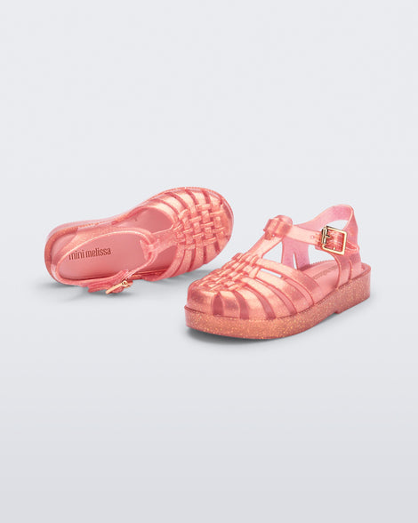 Mini Melissa Baby Possession Shiny Sandalet