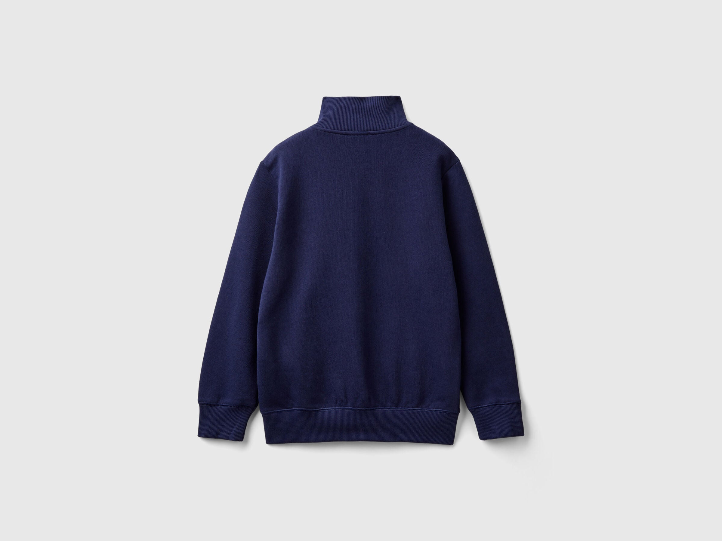 Benetton Çocuk Zipli Dik Yaka Sweatshirt - Riki Baby&Kids