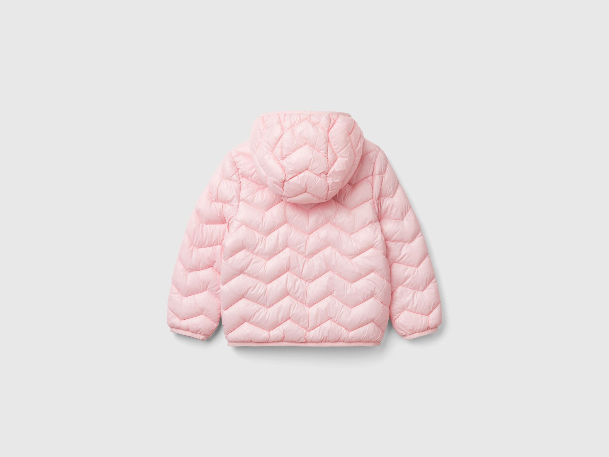 Benetton Kız Bebek Pembe Mevsimlik Pufa Mont - Riki Baby&Kids