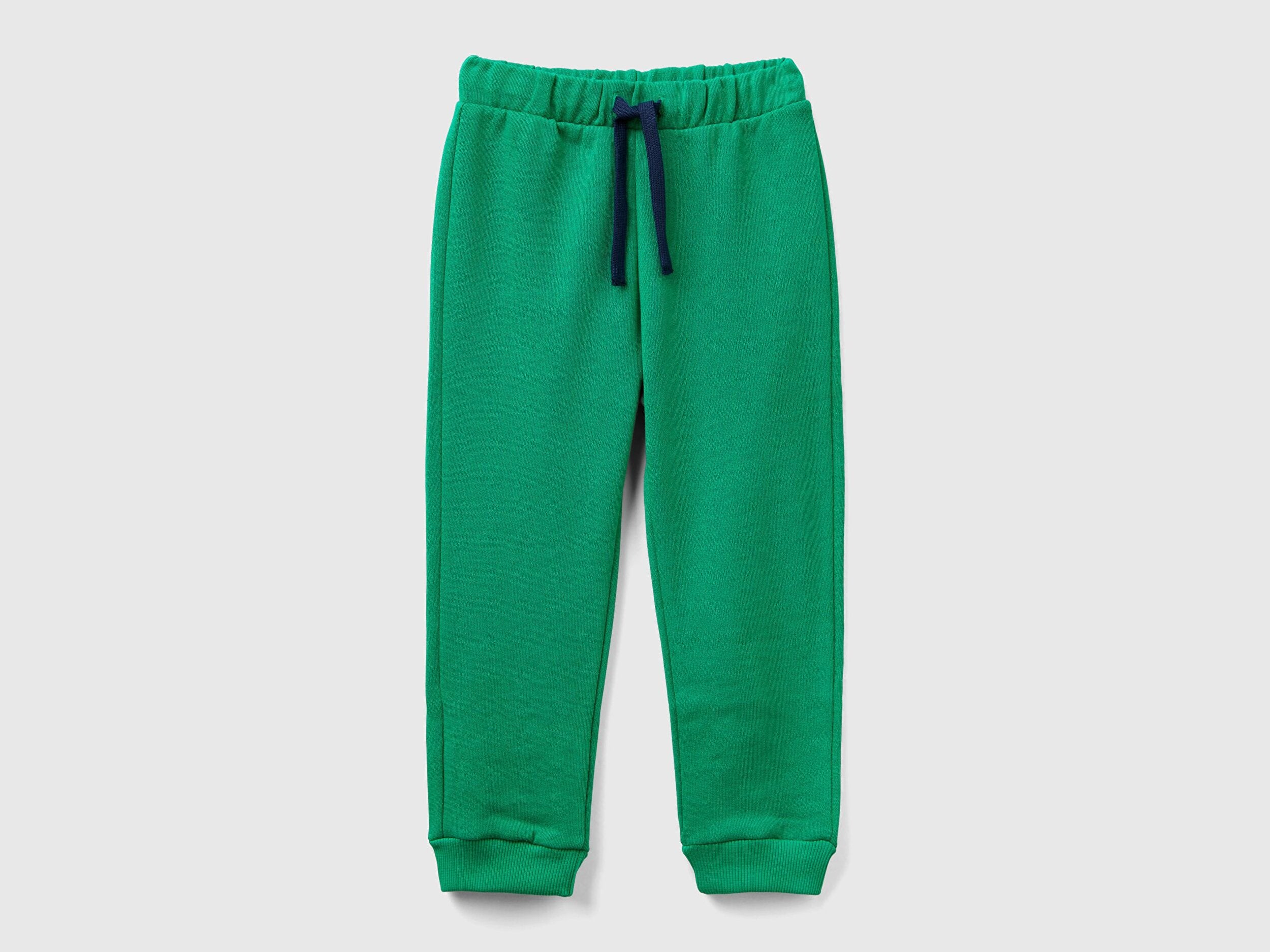 Benetton Erkek Bebek Yeşil Arka Cebi Logo Eşofman Altı