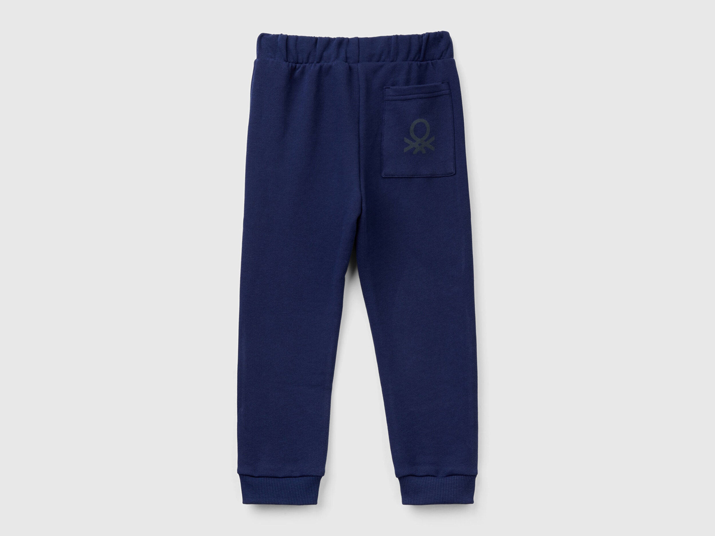 Benetton Erkek Bebek Lacivert Arka Cebi Logo Eşofman Altı