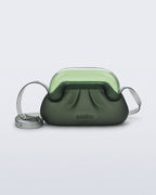 Melissa Glass Bag green - vegan crossbody çanta zeytin mentol yeşili önden görünüm