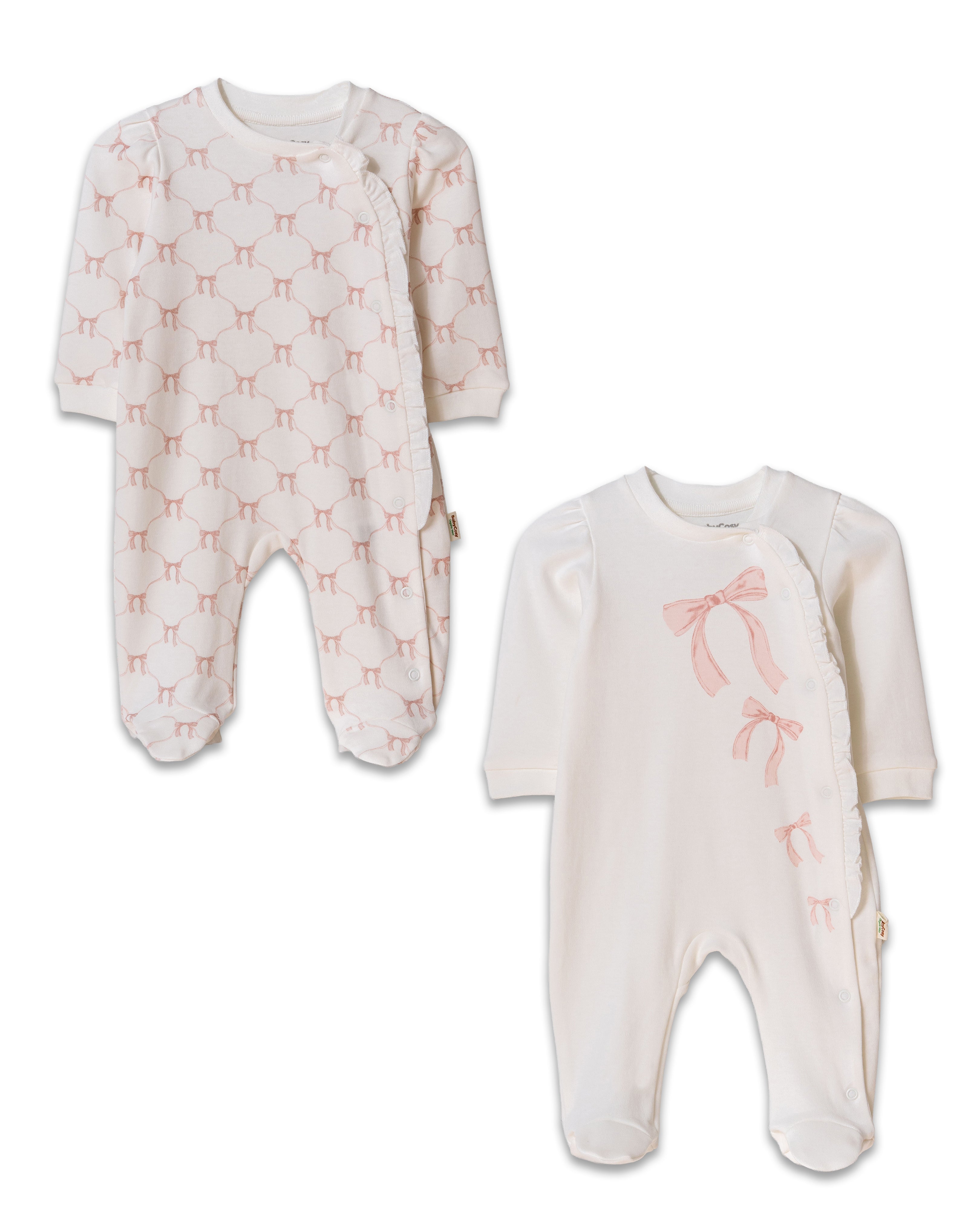 Organik Pamuk 2’li Tulum Seti – Bow Koleksiyonu