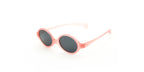 LOOKlight Boo Matte Pastel Pink bebek güneş gözlüğü, yandan görünüm: mat pembe saplar