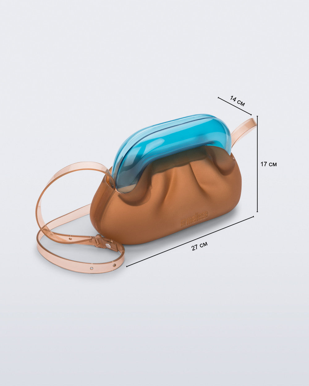 Melissa Glass Bag Orange Blue – İkonik Crossbody Çanta