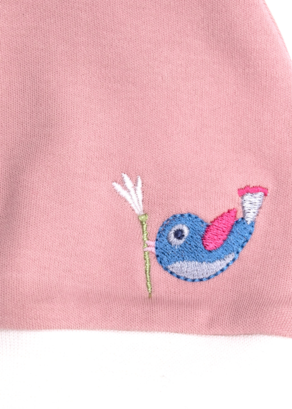 Crystal Baby Organik Pamuk Bere - Rose Pink