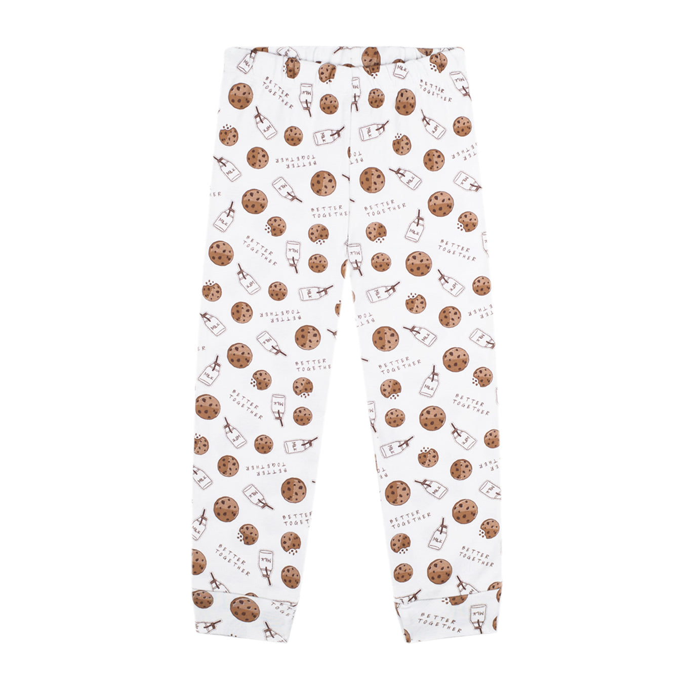 Organik Pamuk Kurabiye Canavarı Uzun Kollu Pijama Takımı