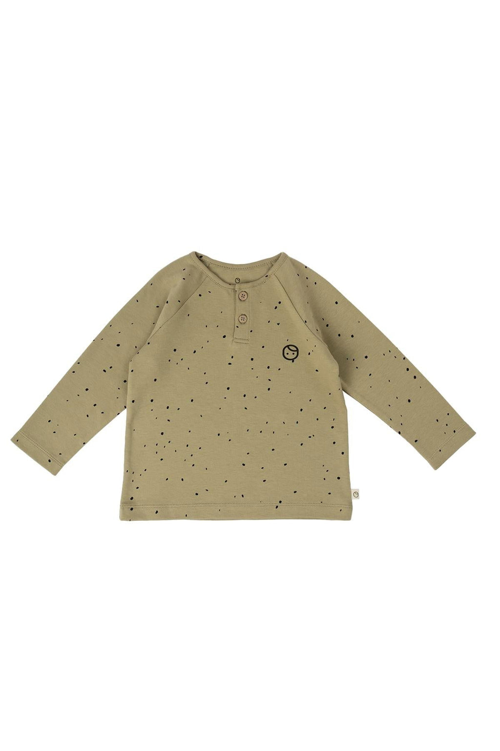 Bebek Pijama Takımı Cosmos Haki Organik Pamuk - Riki Baby&Kids