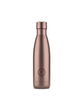 Cool Bottles Metallic Rose 500 ml çelik termos şişe, önden görünüm