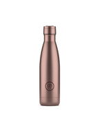 Cool Bottles Metallic Rose 500 ml çelik termos şişe, önden görünüm