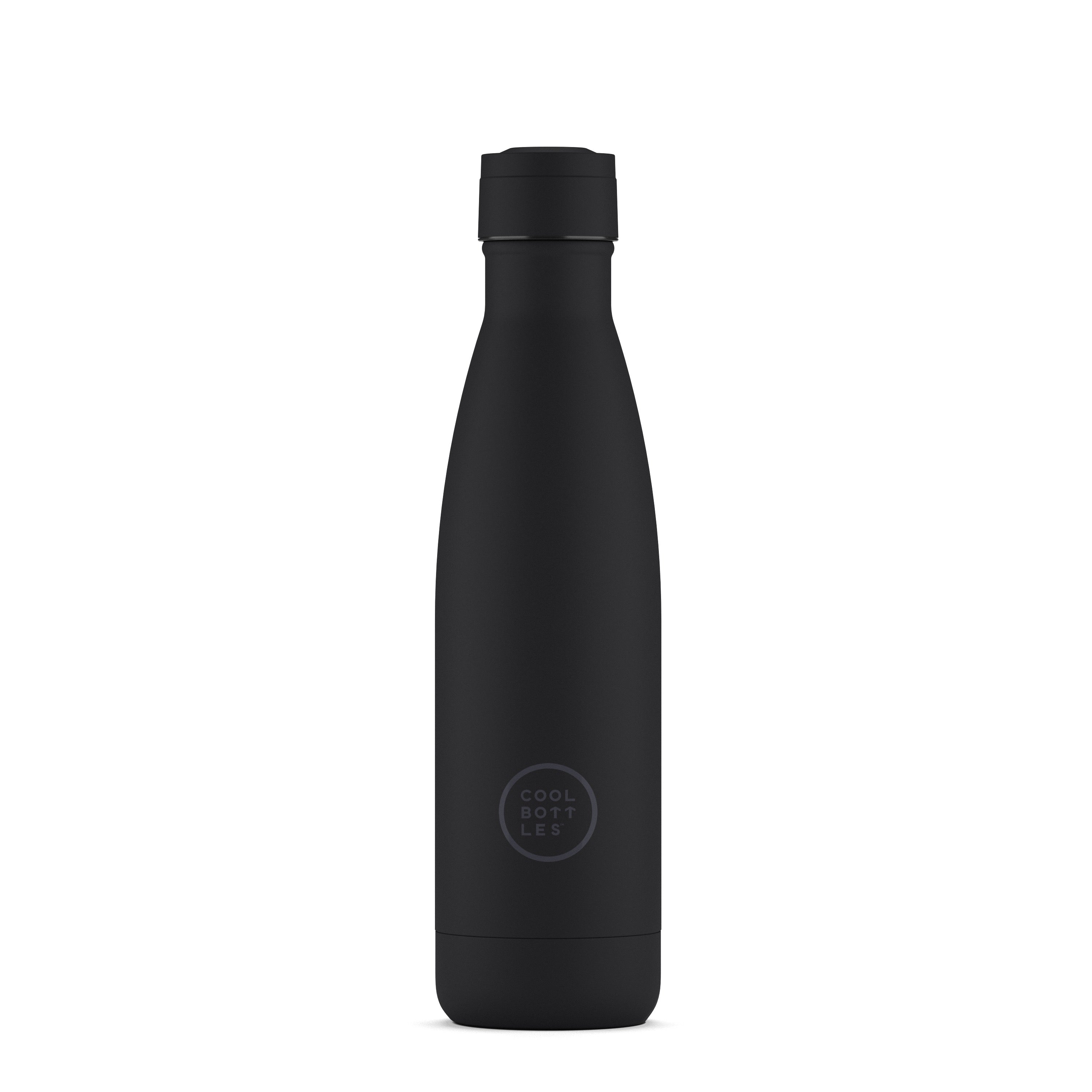 Cool Bottles Mono Black – TripleCool™ Termos Şişe (500 / 750 ml)