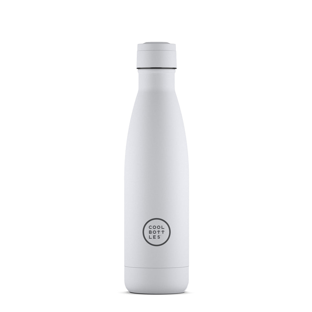 Cool Bottles Mono White – TripleCool™ Termos Şişe (500 / 750 ml)