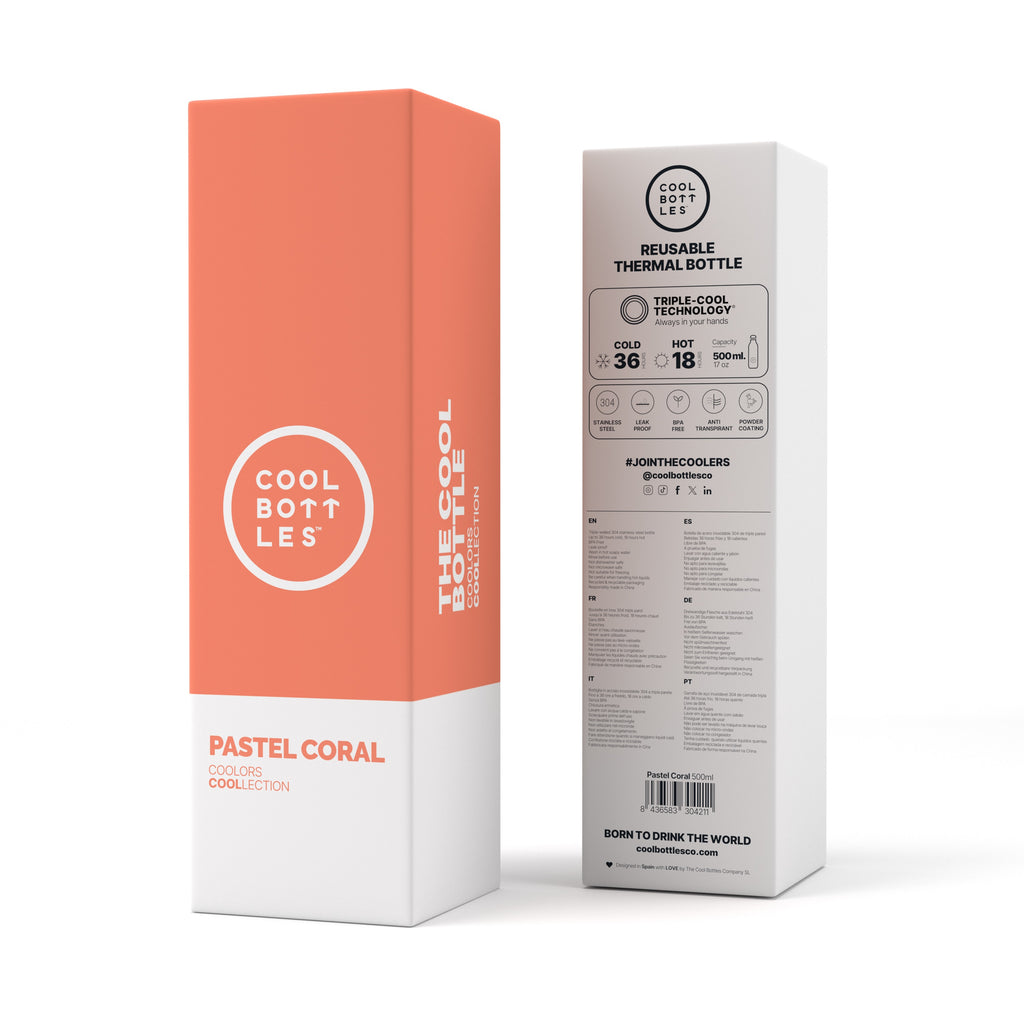 Cool Bottles The Bottles Coolors - Stainless Steel Bottle Pastel Coral
