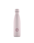 Cool Bottles Pastel Pink 500 ml pembe çelik termos şişe, önden görünüm