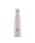 Cool Bottles Pastel Pink 500 ml pembe çelik termos şişe, önden görünüm