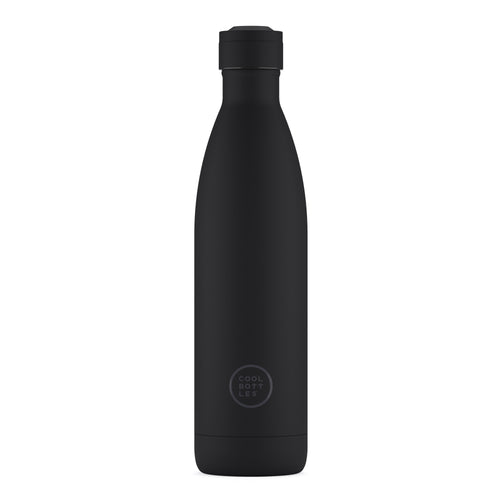 Cool Bottles Mono Black – TripleCool™ Termos Şişe (500 / 750 ml)