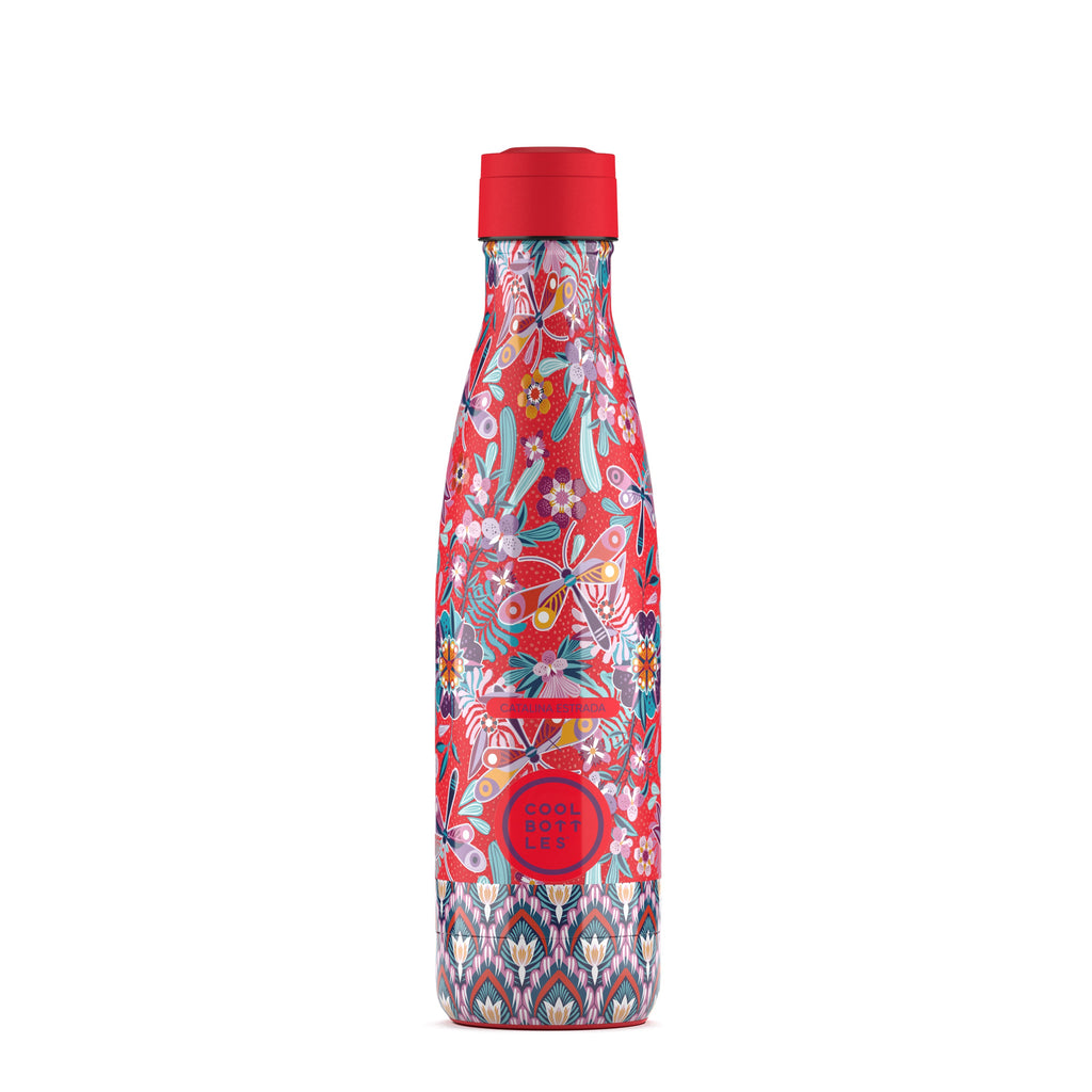 Cool Bottles Catalina Estrada - Dragonfly Paradise 500 ml Paslanmaz Çelik Matara