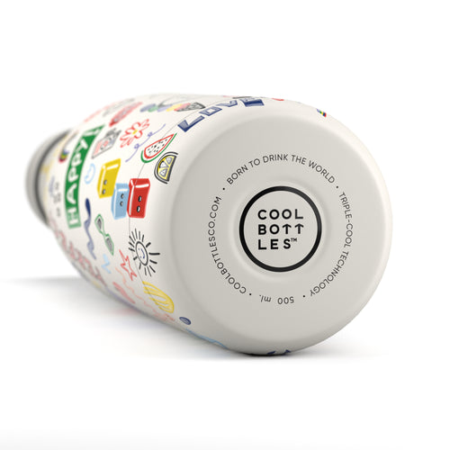 Cool Bottles Eddie Baehr - Good Vibes 500 ml Paslanmaz Çelik Matara