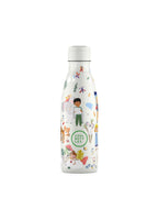 Cool Bottles Kids Curious Explorers 350 ml çocuk suluğu, vidalı standart kapak takılı