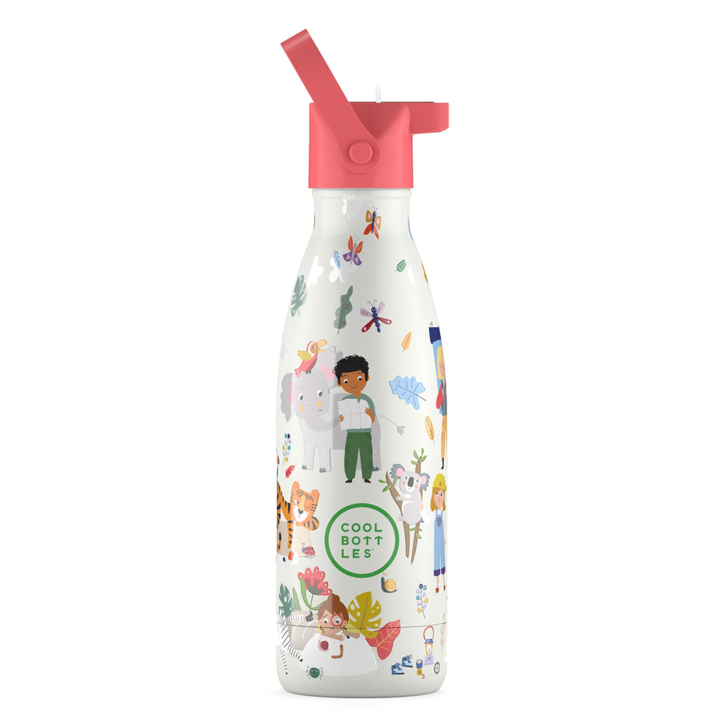 Cool Bottles Kids 350ml Curious Explorers – Paslanmaz Çelik Termos Matara