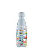 Cool Bottles Kids Candy Land 350 ml çocuk suluğu, vidalı standart kapak takılı