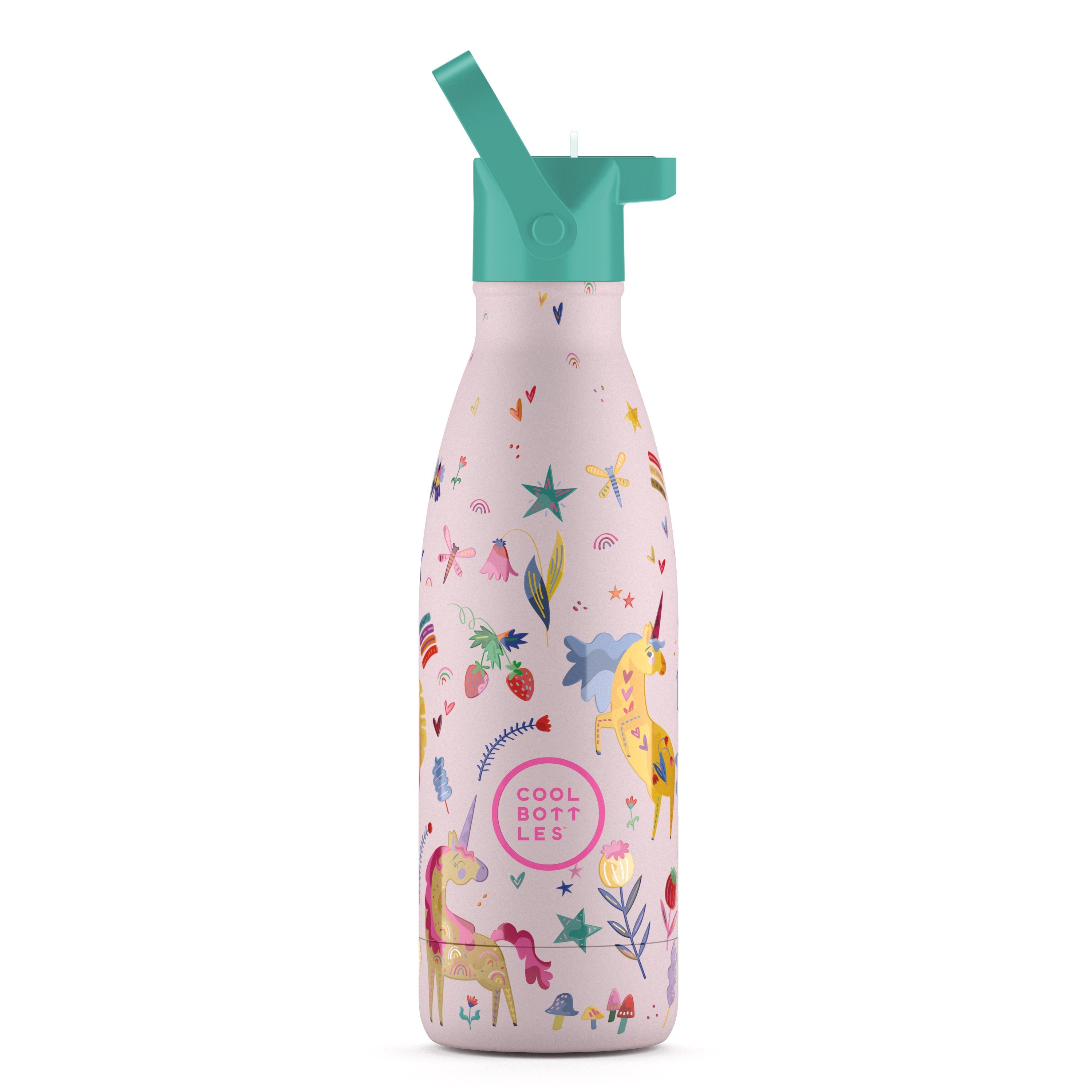 Cool Bottles™ Kids 350ml - Funny Unicorns Termos Matara
