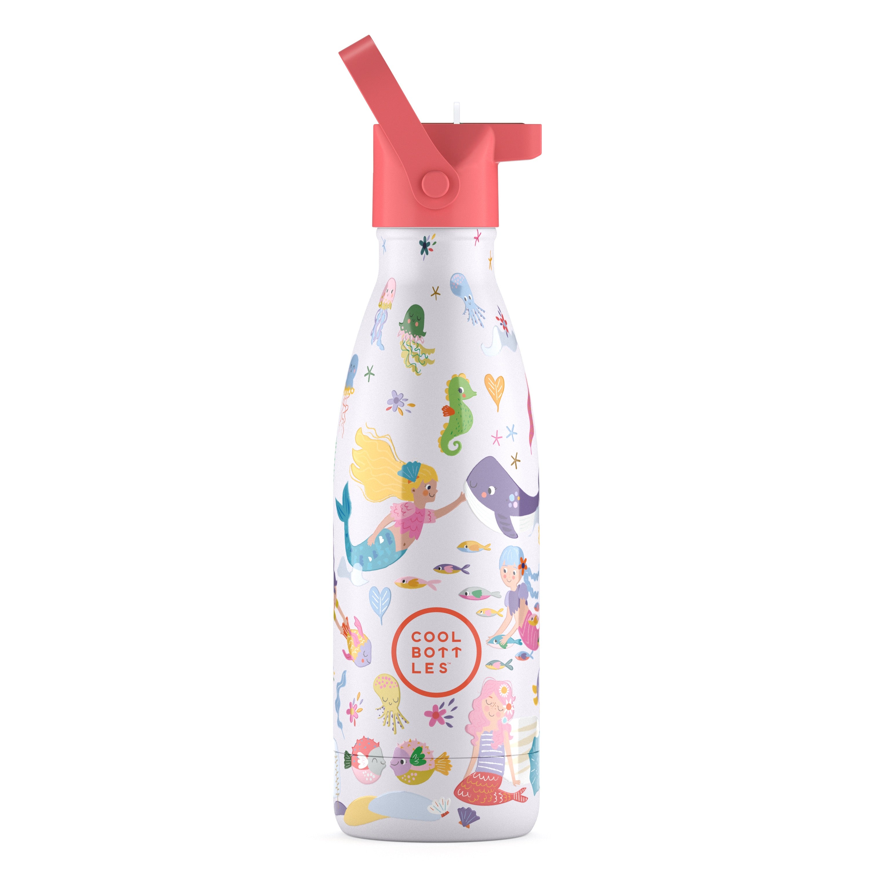Cool Bottles Kids 350ml - Çocuklar için Termos Matara Sweet Mermaids