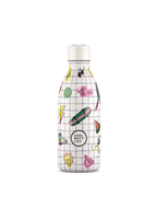 Cool Bottles Kids Play Mode 500 ml çocuk suluğu, vidalı standart kapak takılı