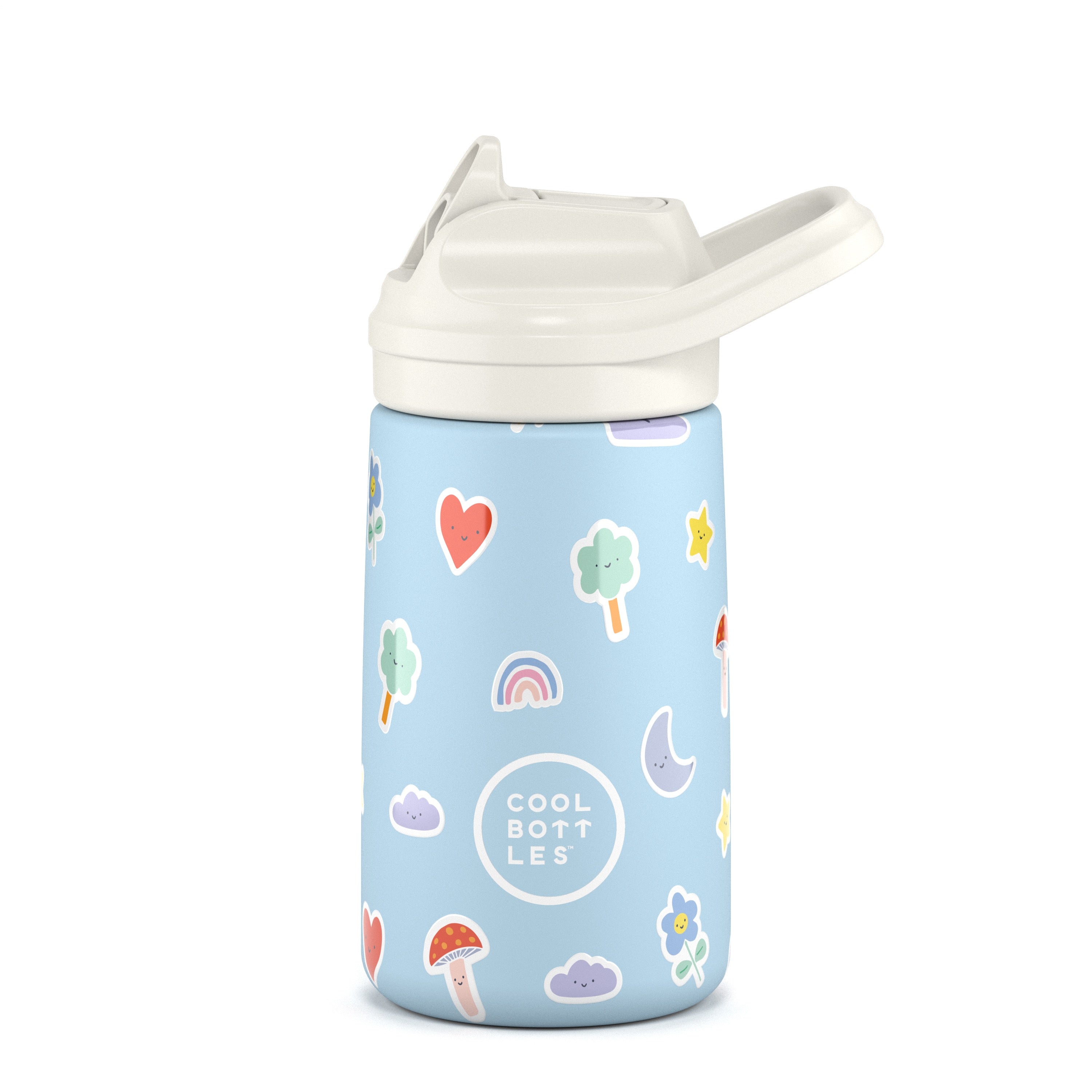 Cool Bottles Kiddies 350 ml - Rainbow Clouds