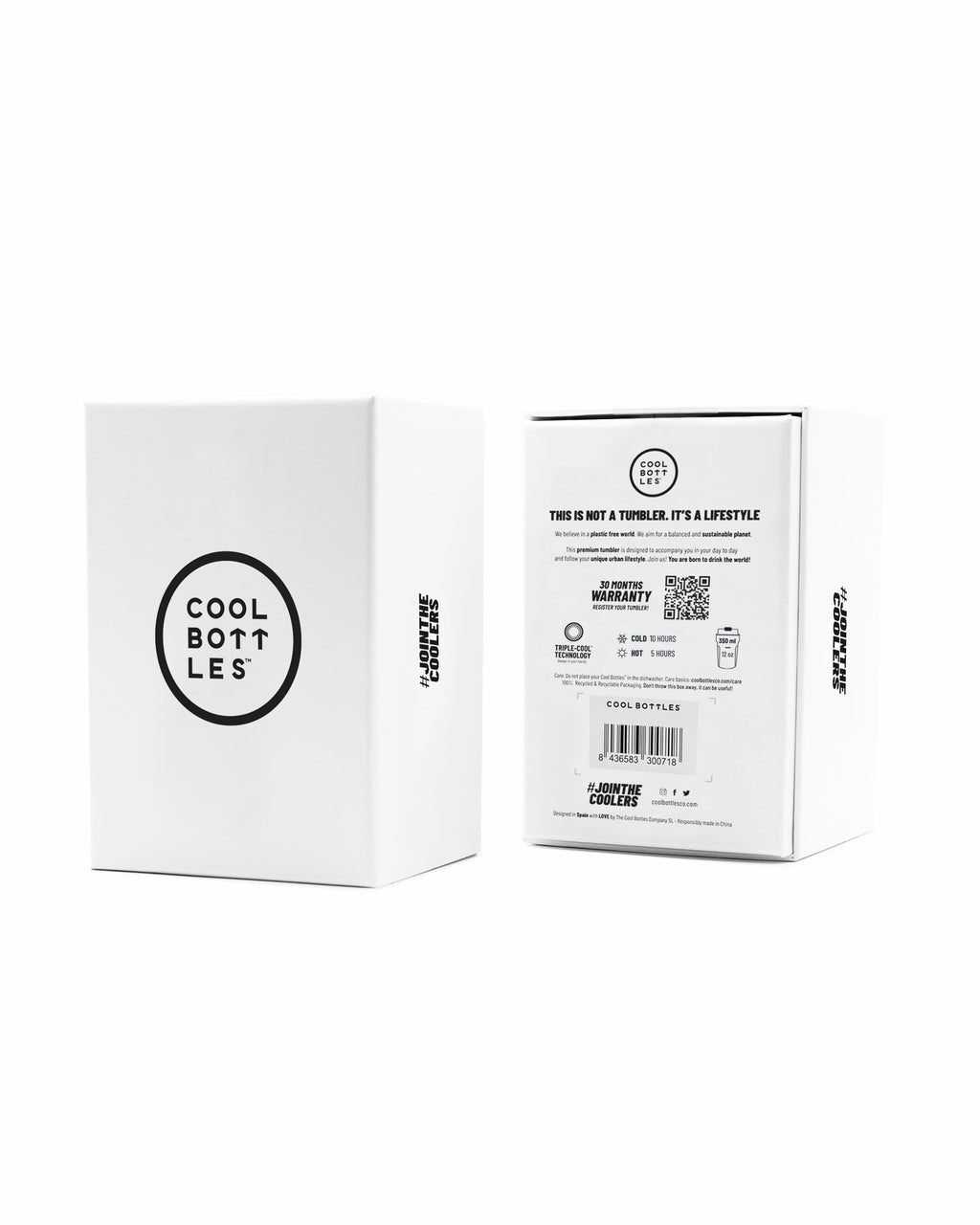 Cool Bottles Paradise Ibiza 350 ml termos bardak ambalaj kutusu