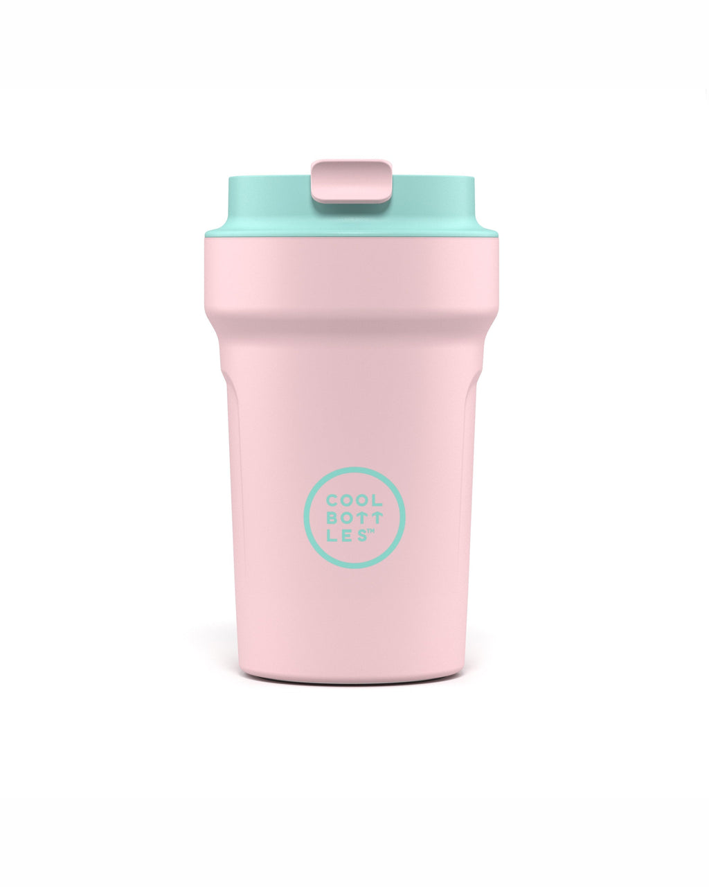 Cool Bottles Paradise Ibiza pastel 350 ml çelik termos bardak, önden görünüm
