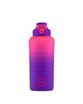 Cool Bottles Sport Los Angeles 950 ml çelik spor matarası, kapak takılı önden görünüm