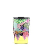 Cool Bottles Mediterranean Antonyo Marest desenli 330 ml çelik termos bardak, önden görünüm