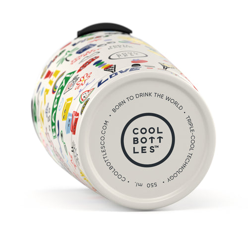 Cool Bottles Stainless Steel Tumbler Eddie Baehr – Good Vibes