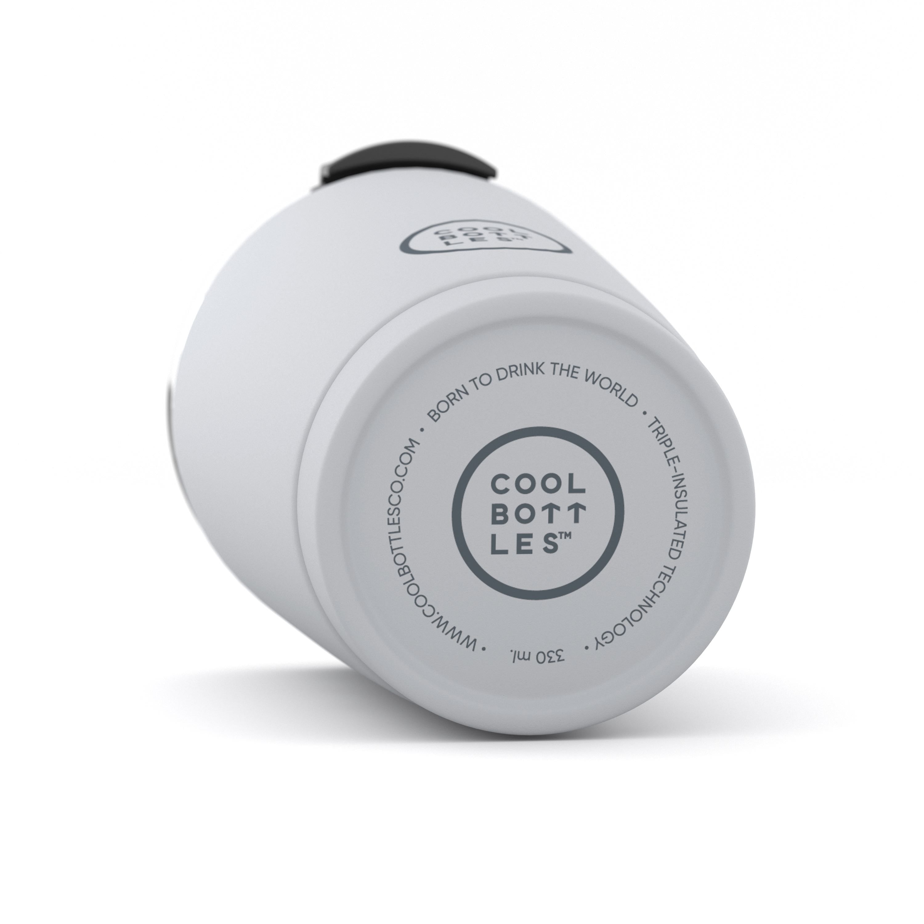 Cool Bottles Mono White Tumbler – 550 ml Paslanmaz Çelik Termos Bardak