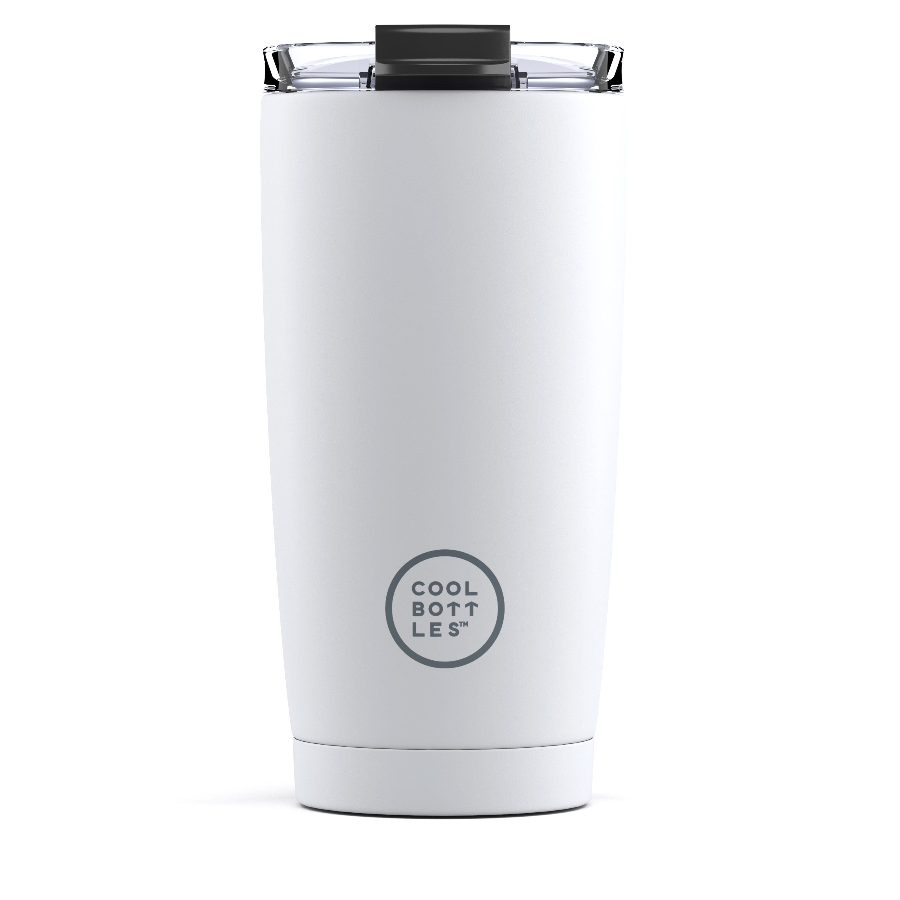 Cool Bottles Mono White Tumbler – 550 ml Paslanmaz Çelik Termos Bardak
