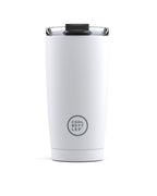 Cool Bottles Mono White 550 ml beyaz çelik termos bardak, önden görünüm
