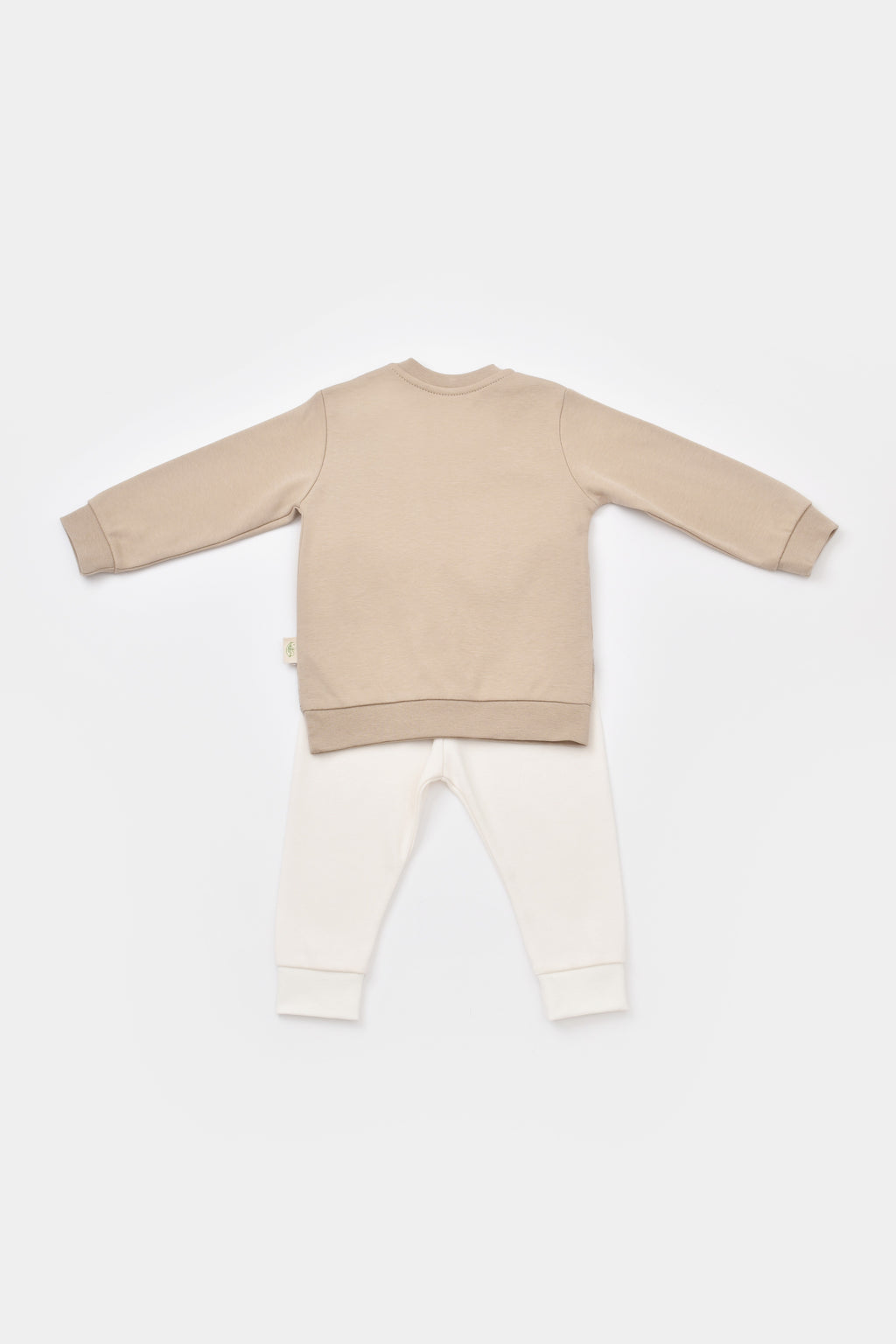 Organik Pamuk Giraffe Sweatshirt Pantolon Takım