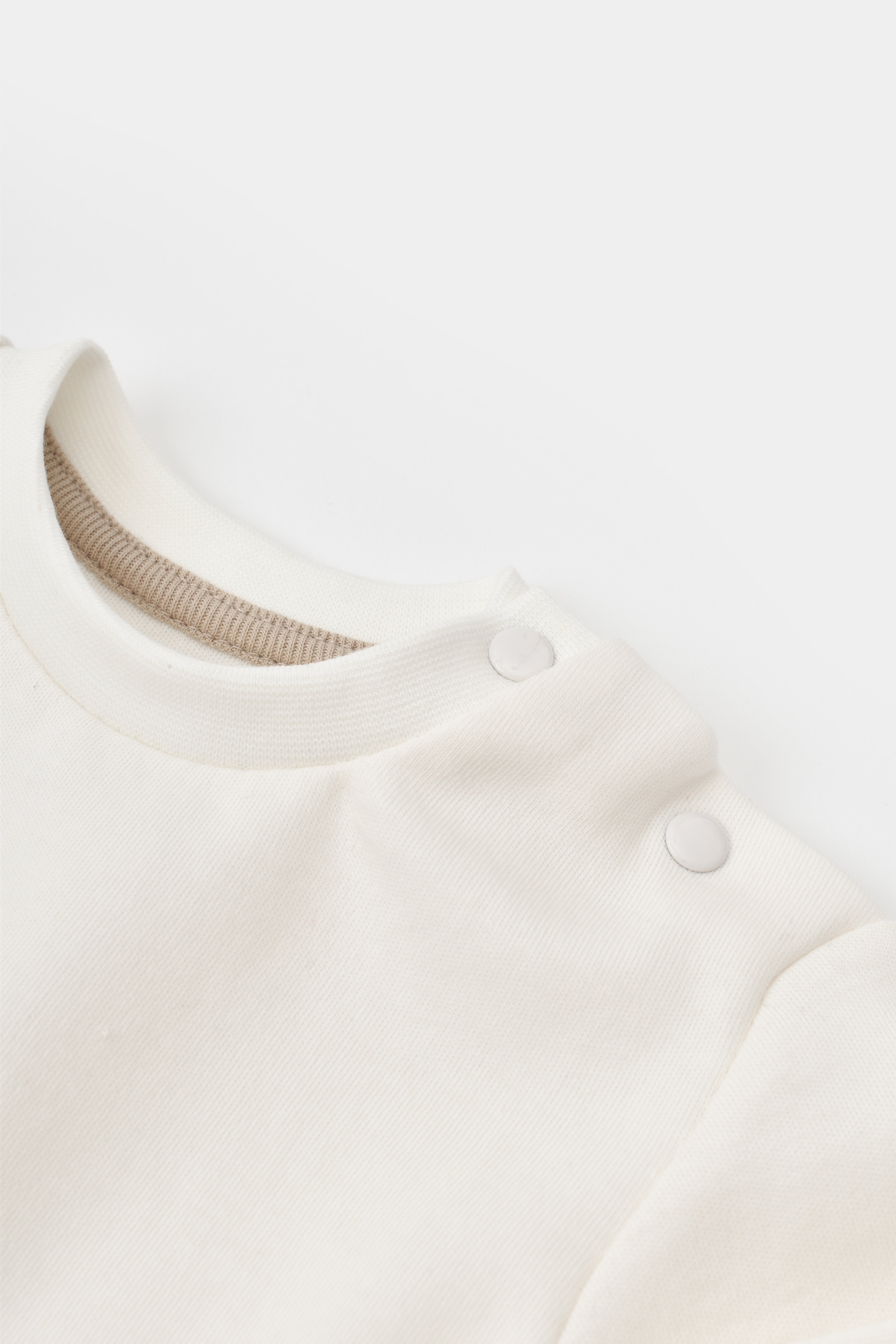 Organik Pamuk Giraffe 2’li Sweatshirt ve Pantolon Takım