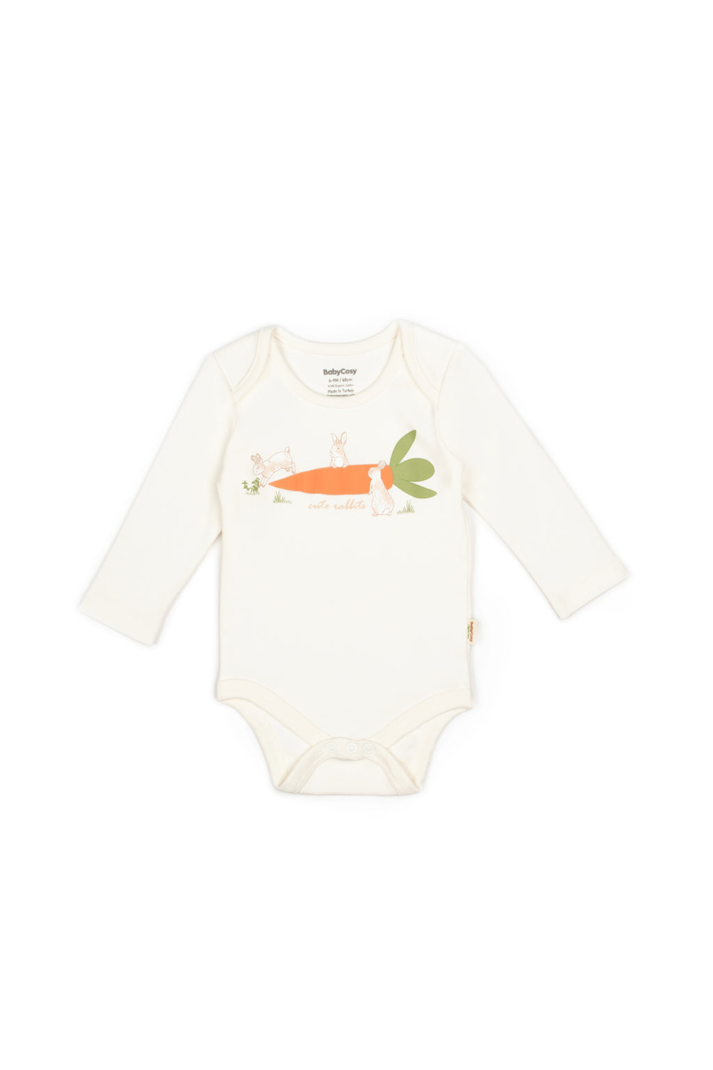 BabyCosy Organik Pamuk Rabbit Üçlü Takım - Riki Baby&Kids