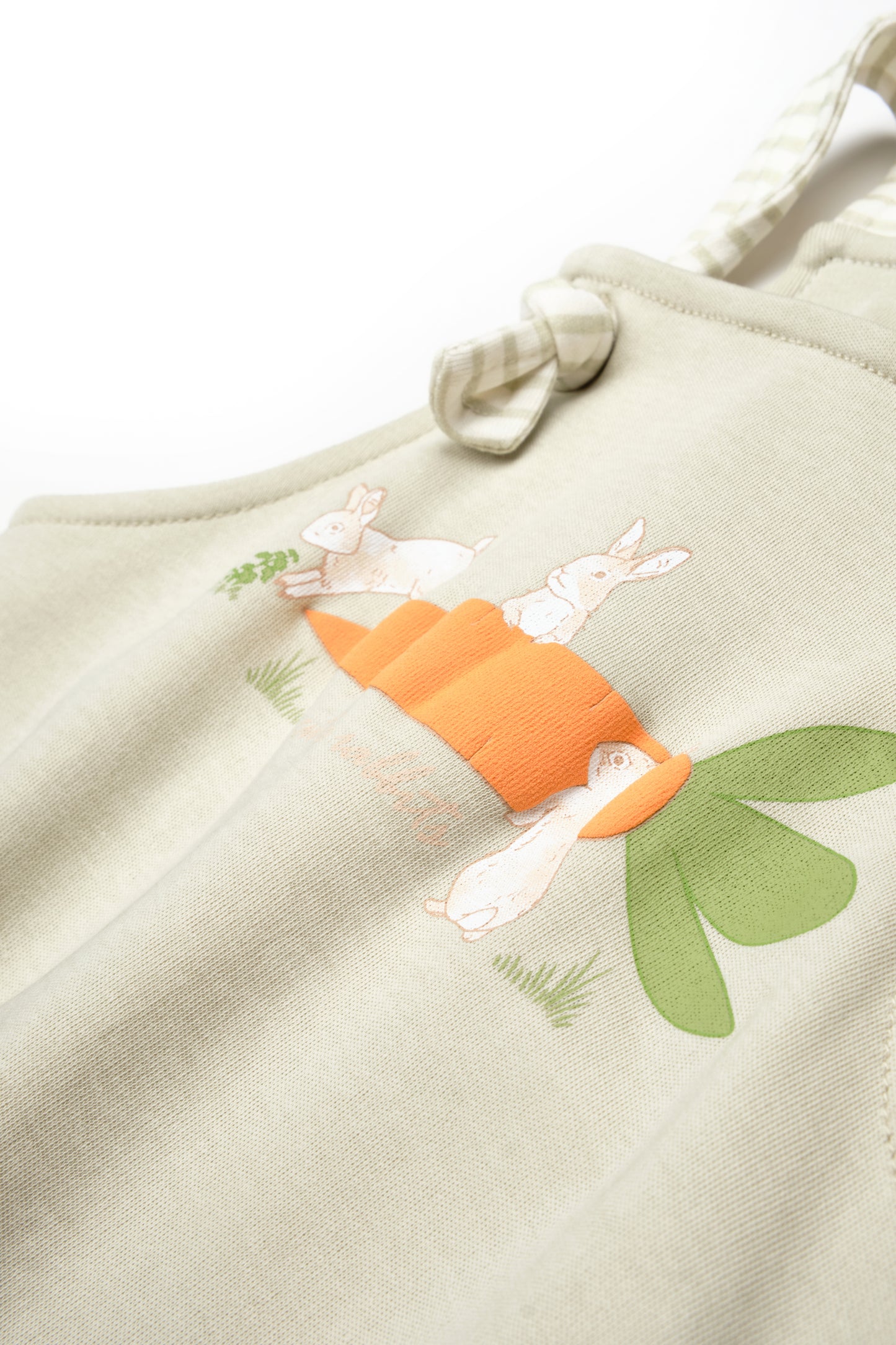 BabyCosy Organik Pamuk Rabbit Salopet - Riki Baby&Kids