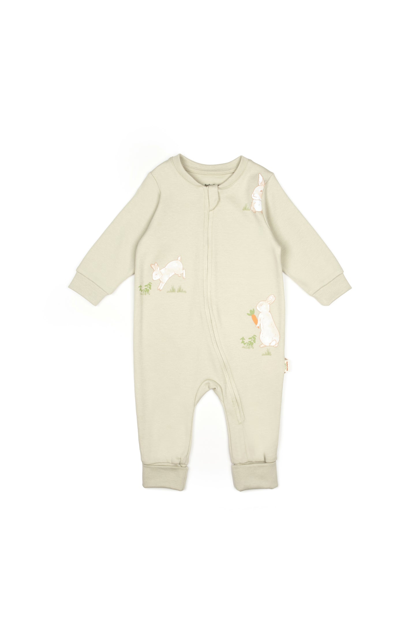 BabyCosy Organik Pamuk Rabbit Fermuarlı Tulum - Riki Baby&Kids