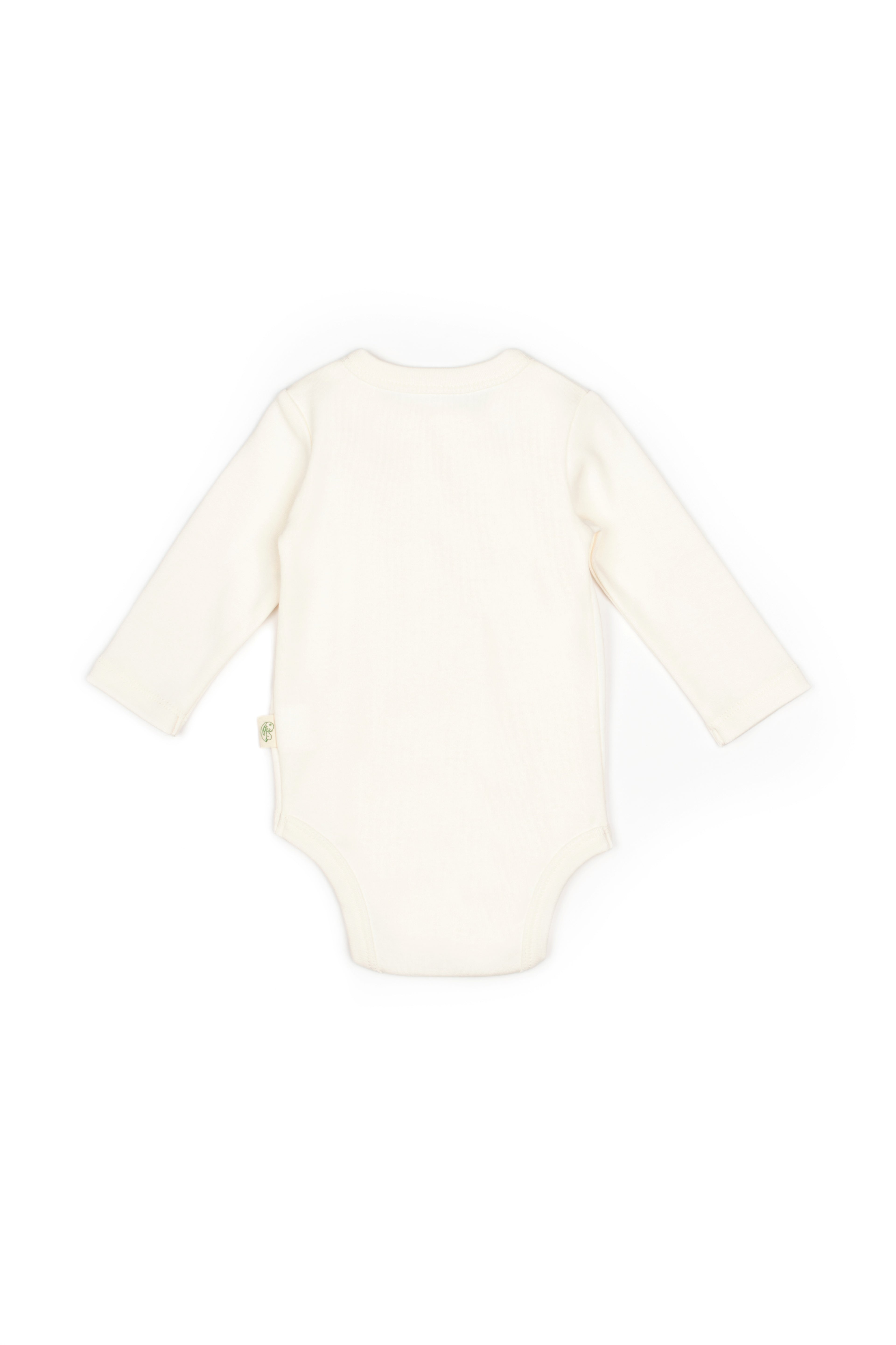 BabyCosy Organik Pamuk 2'li Uzun Kollu Kruvaze Body - Riki Baby&Kids