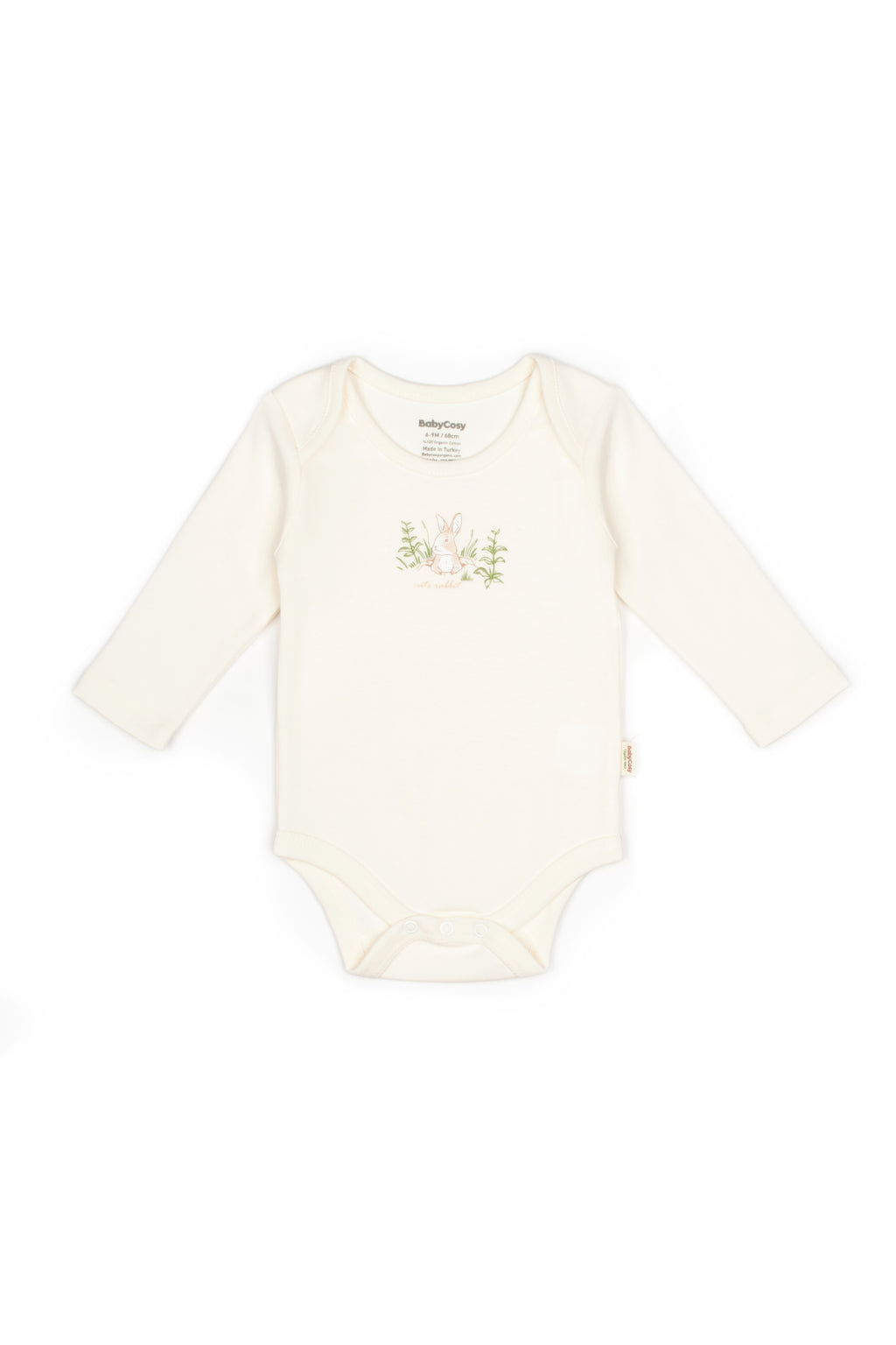 BabyCosy Organik Pamuk 2'li Uzun Kollu Body - Riki Baby&Kids