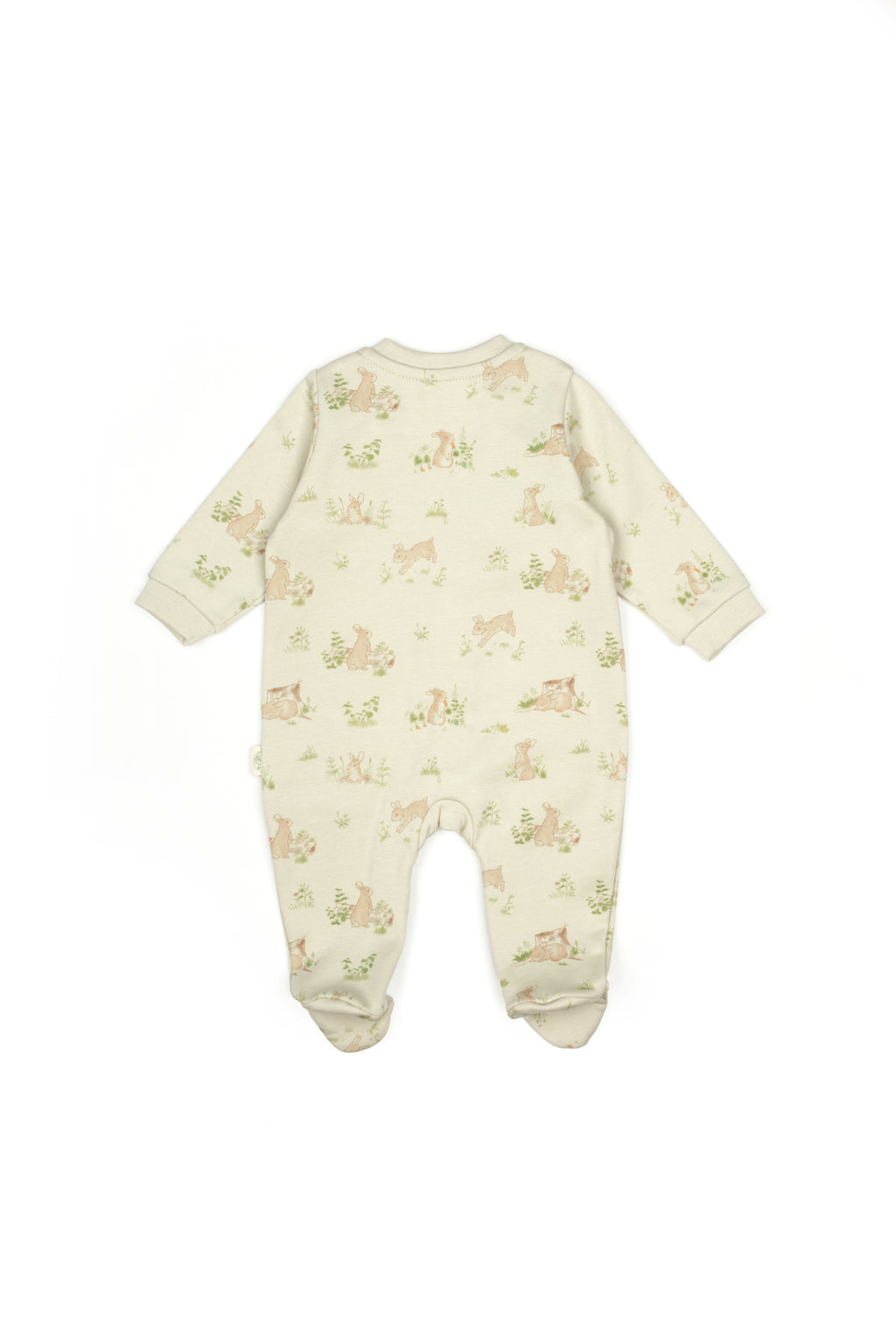 BabyCosy Organik Pamuk Önlüklü Kendinden Patikli Tulum - Riki Baby&Kids