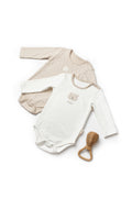 Organik Pamuk Teddy Bear 2'li Uzun Kollu Body Set